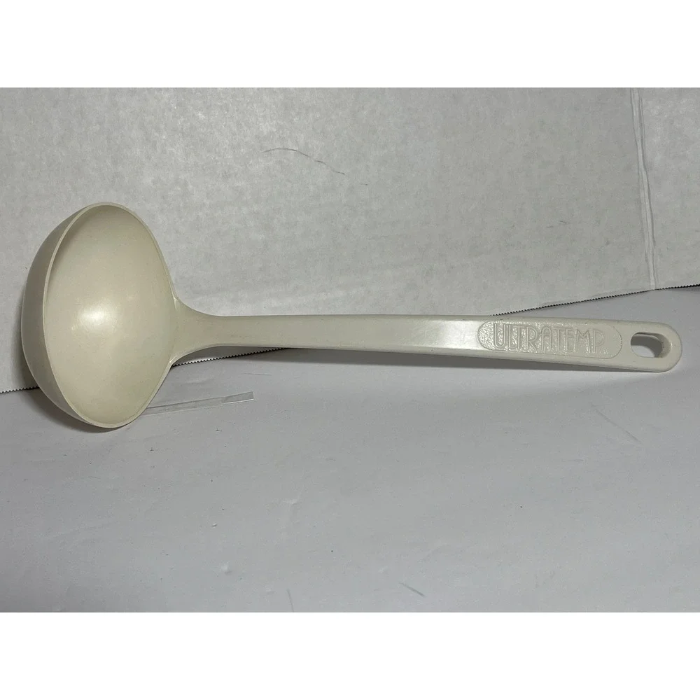 Vintage Utensils Ultratemp Tailor Made in USA Slotted Ladle Pasta Server Set/3